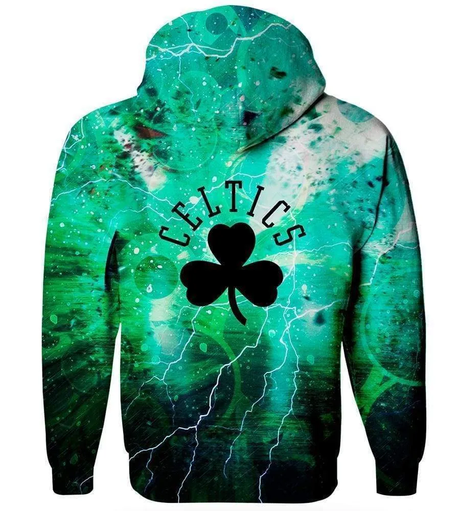 Basketball Boston Celtics Sweatshirts - Basketball Green Sweatshirt