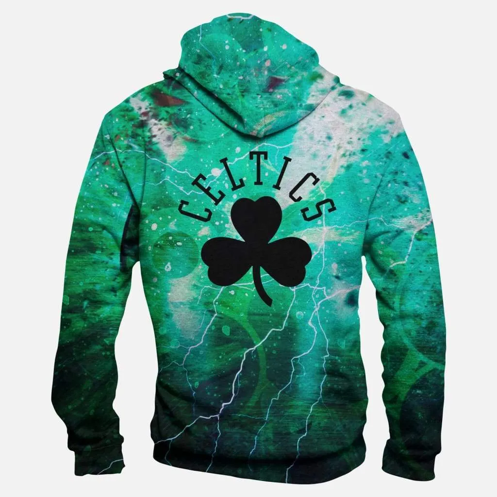 Basketball Boston Celtics Sweatshirts - Basketball Green Sweatshirt