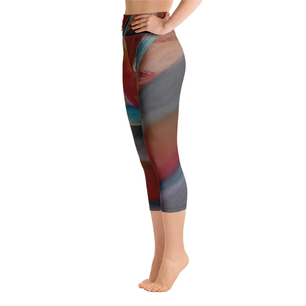 Be Ablaze ~ Active Capri Leggings