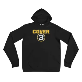 Cover 3 Logo Adult Fleece Hooded Sweatshirt