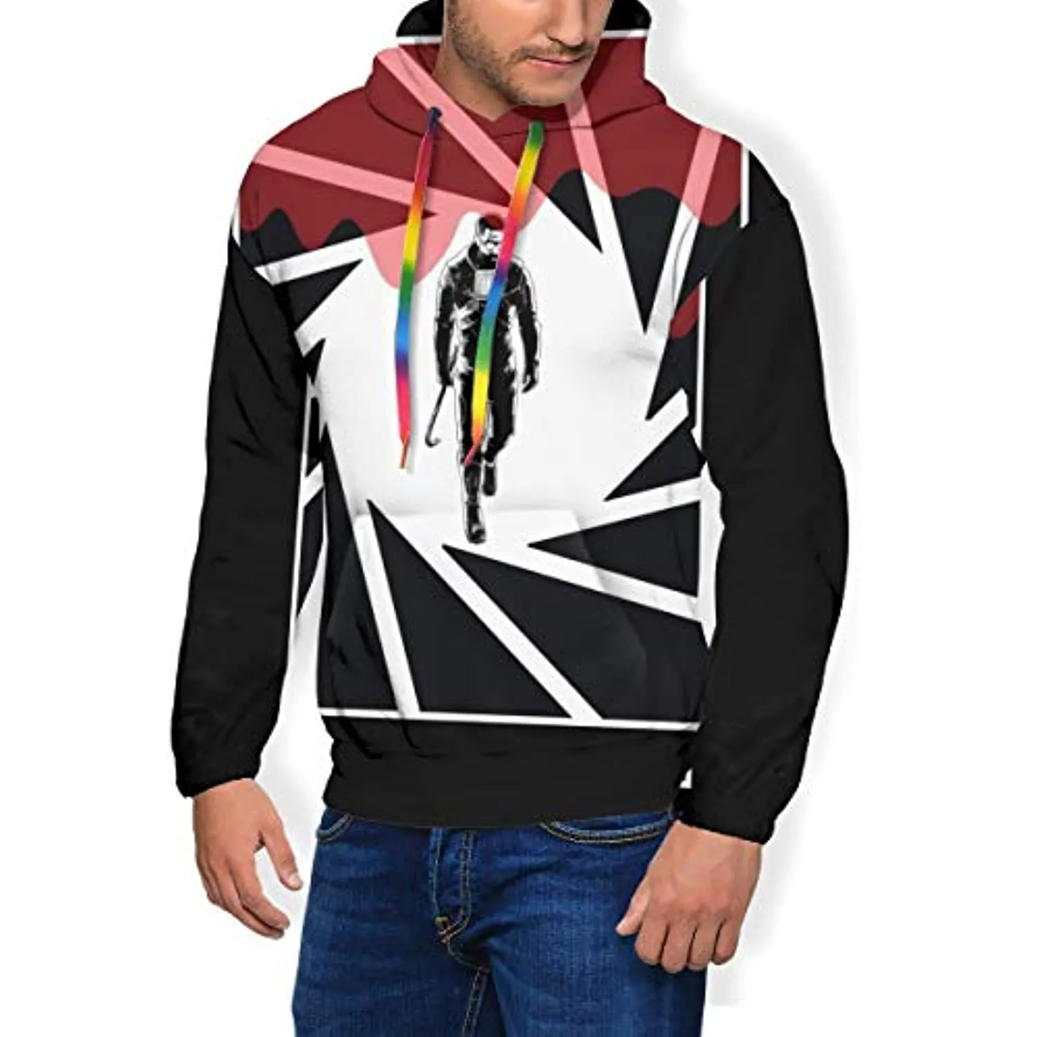 Half Life Hoodie - Gordon Freeman Hooded Pullover Sweatshirt