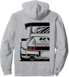 JDM Japanese Automotive Retro Race Men Vintage Tuning Car Pullover Hoodie