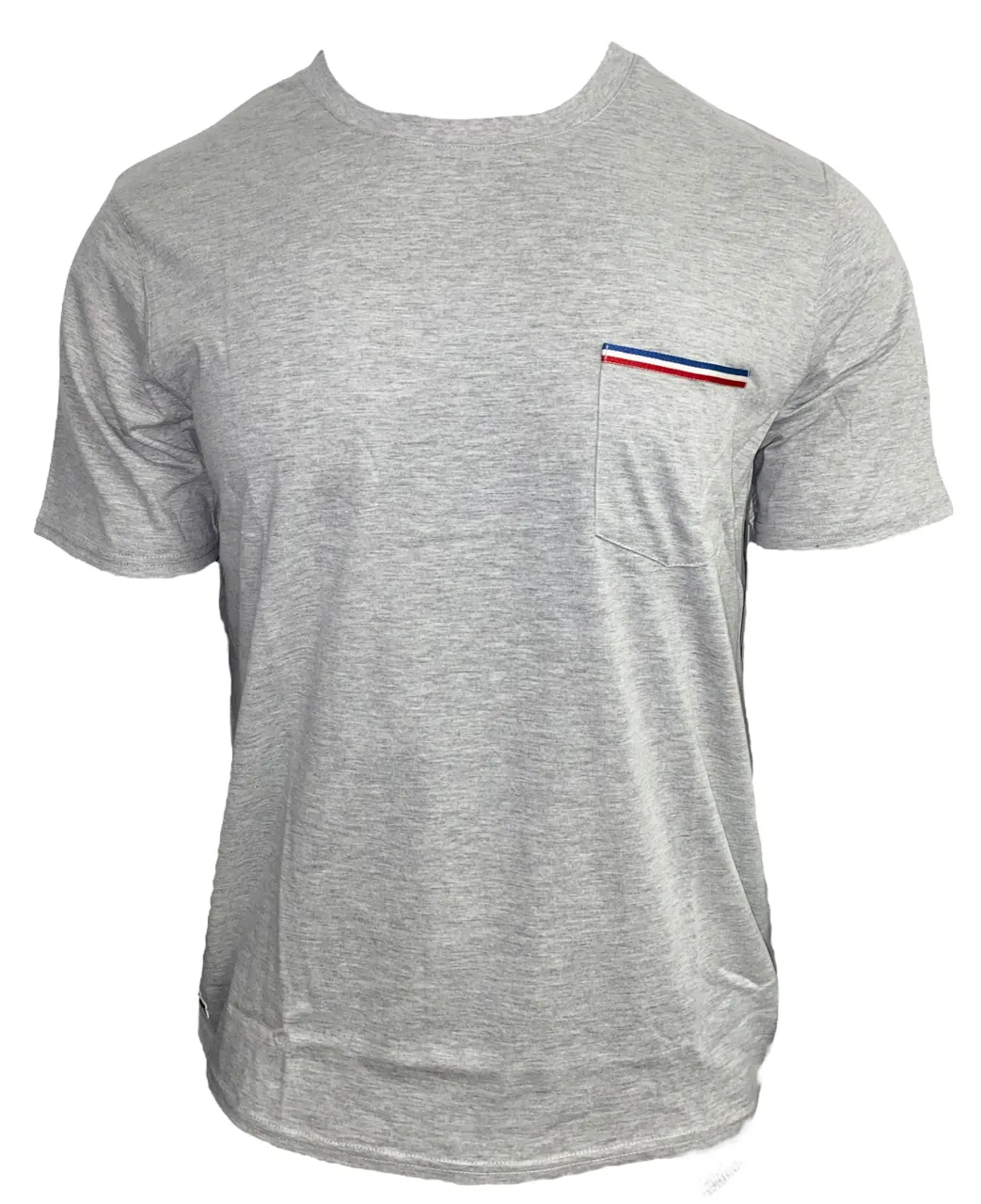 Lacoste Mens Sleepwear Pocket T-Shirt - Black Iris / Light Grey Heather / Charcoal - [RAM1308]