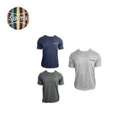 Lacoste Mens Sleepwear Pocket T-Shirt - Black Iris / Light Grey Heather / Charcoal - [RAM1308]