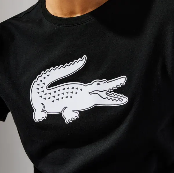 Lacoste Mens Sport 3D Crocodile T-Shirt - TH2042-51