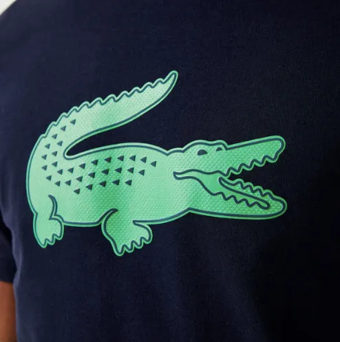 Lacoste Mens Sport 3D Crocodile T-Shirt - TH2042-51