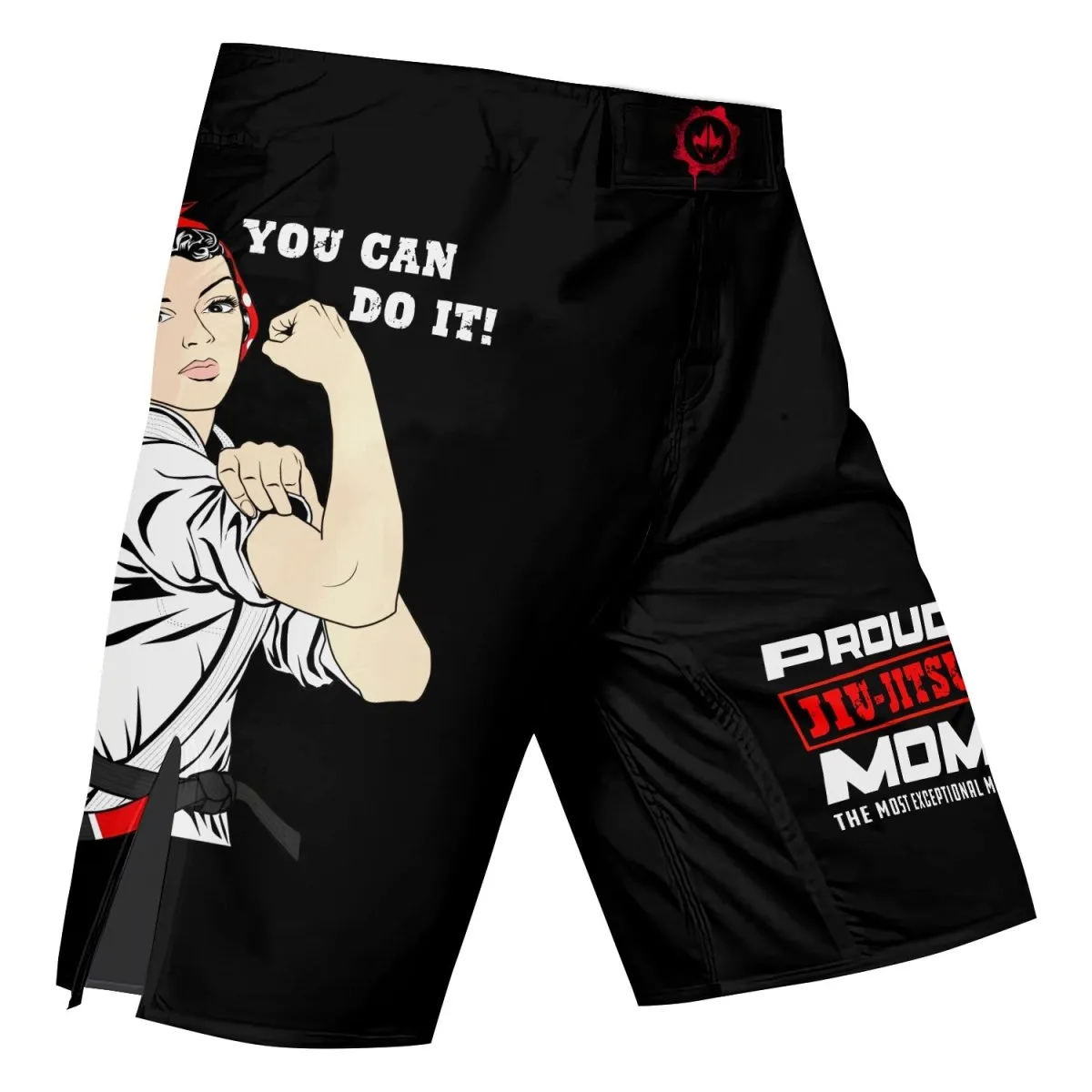Mom Jiu-Jitsu Fight Shorts