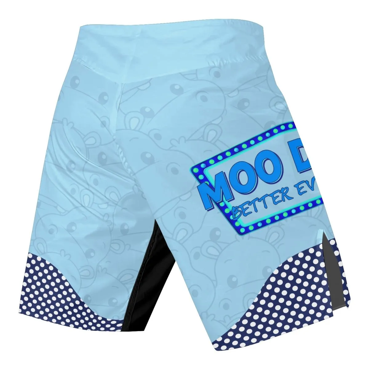 Moo Deng Hippo Choke Fight Shorts