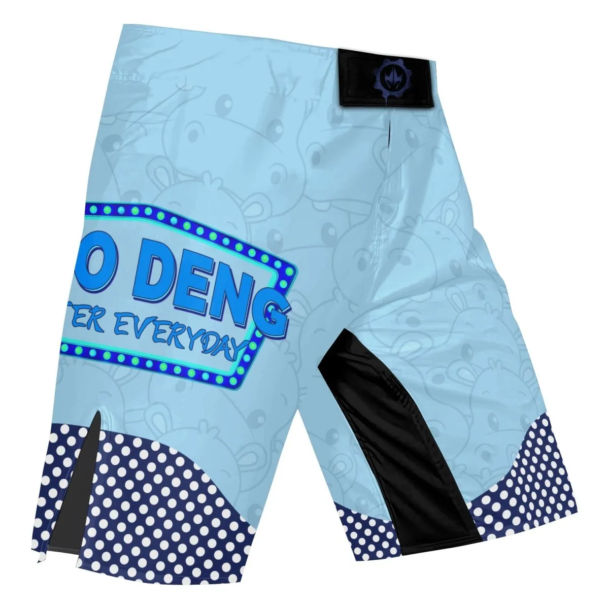 Moo Deng Hippo Choke Fight Shorts
