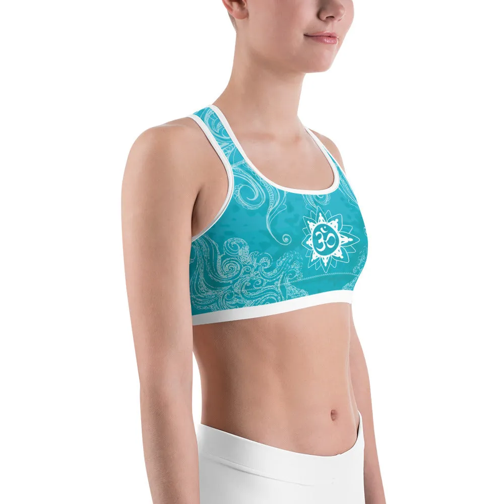 Om Shanti - Yoga Sports bra