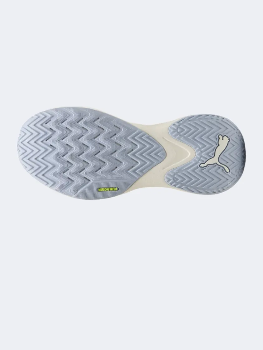 Puma Pwr Hybrid Women Training Shoes White/Yellow