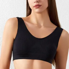 Seamless Padded Sports Top  Ultimate Comfort and Support