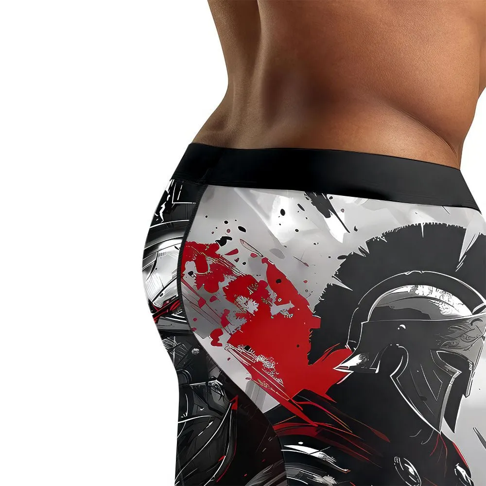 Spartan Warrior Soul Men's Compression Leggings