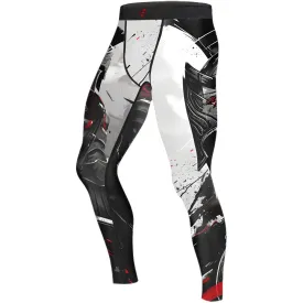Spartan Warrior Soul Men's Compression Leggings