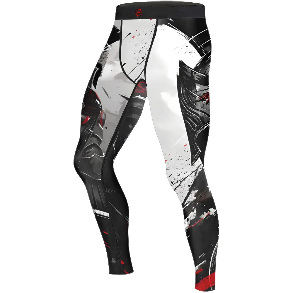 Spartan Warrior Soul Men's Compression Leggings