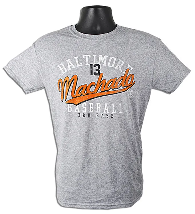 TSOR01M T-Shirt Manny Machado SPORT GREY