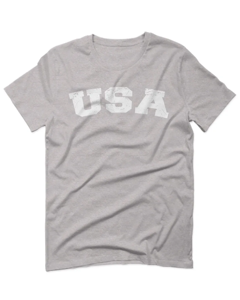 USA Vintage Patriotic American United States of America For men T Shirt