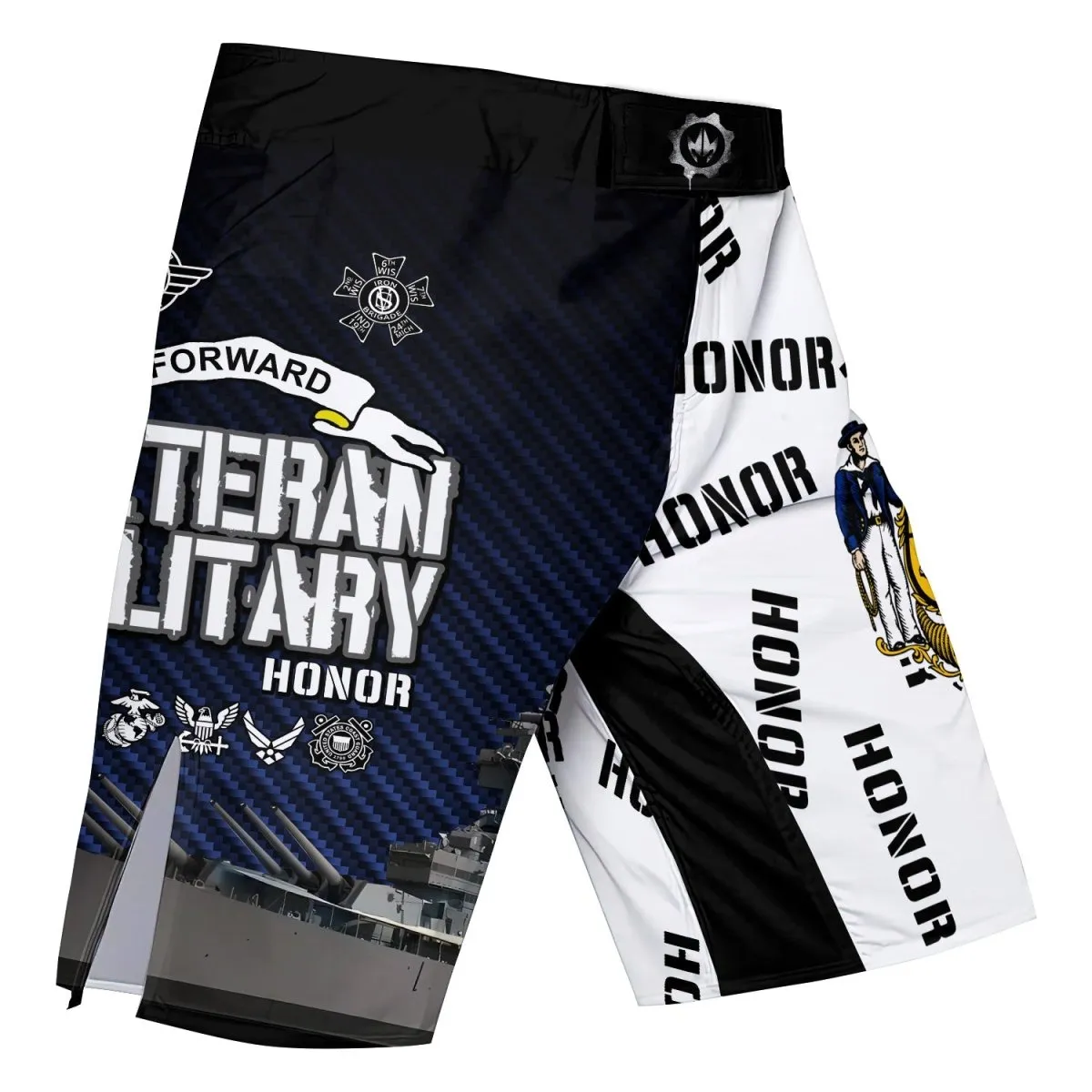 Veteran Military Honor Fight Shorts