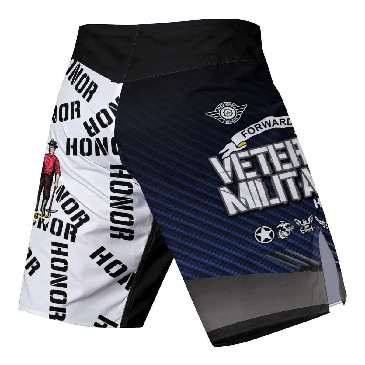 Veteran Military Honor Fight Shorts